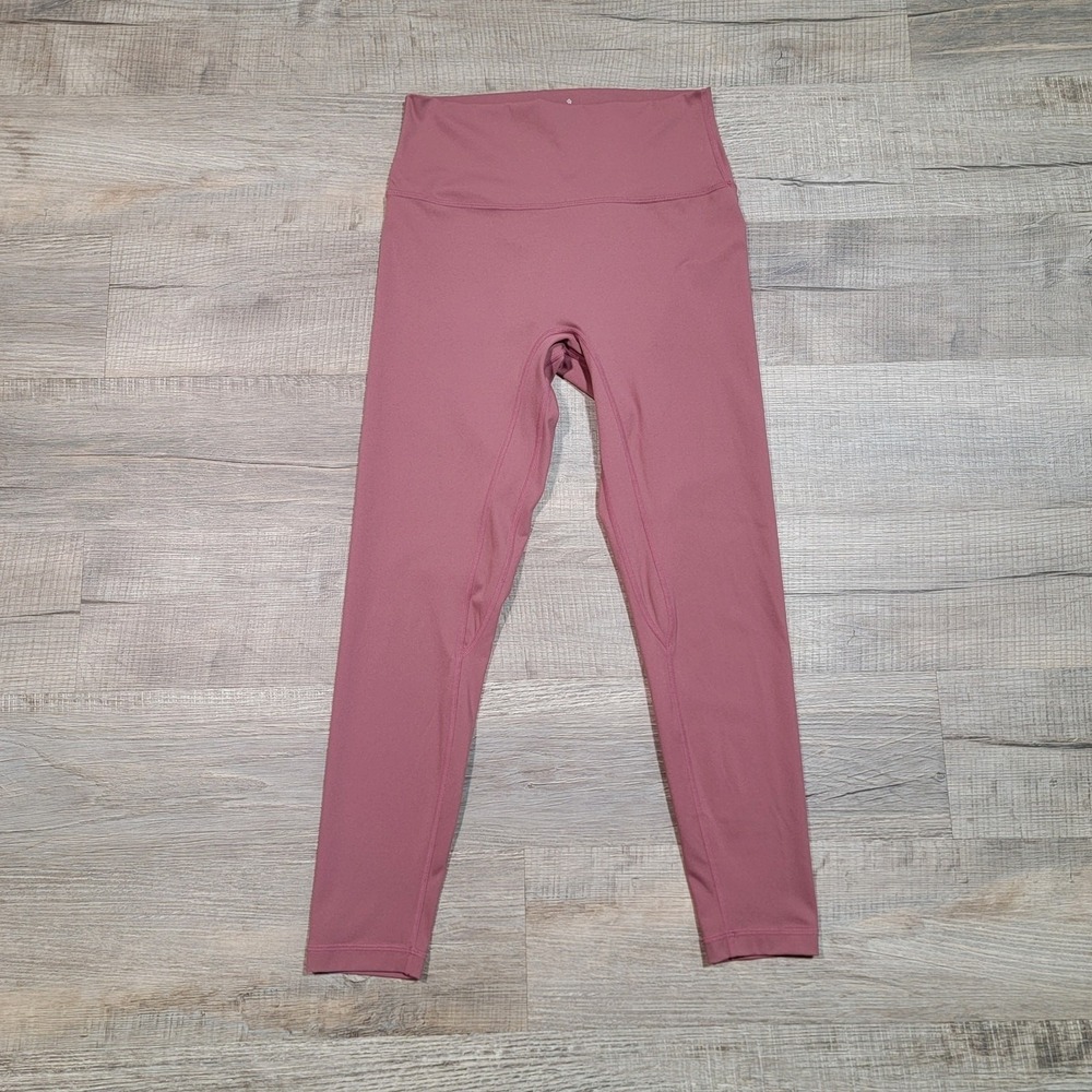Third Love Size Large Leggings‎ Pink Mauve Pull On Stretch Nylon Butter Soft